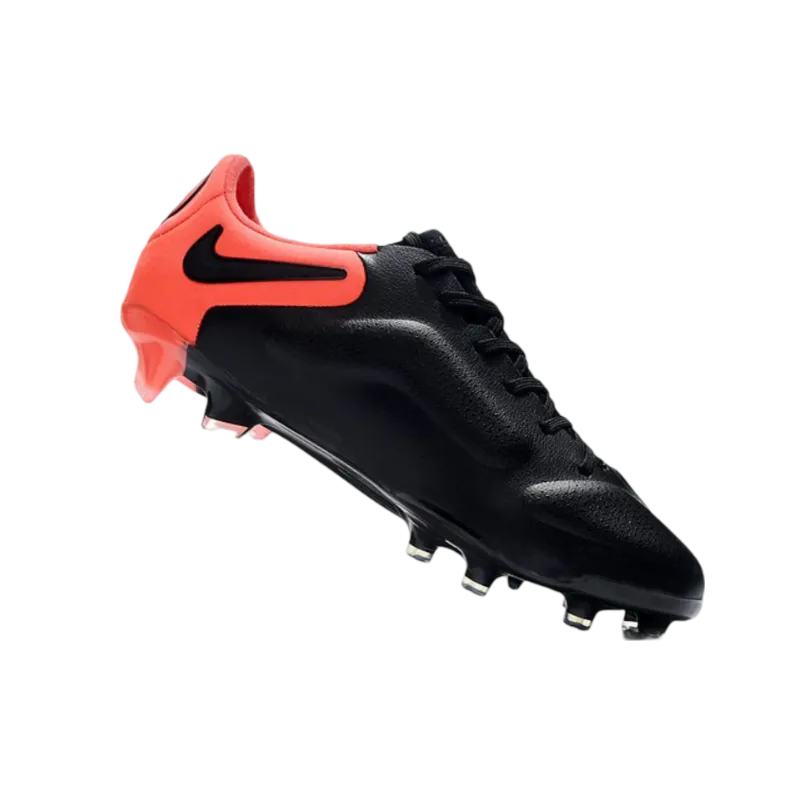 Nike Tiempo Legend 9 Elite FG Black Red Yellow - Goatkits Boots