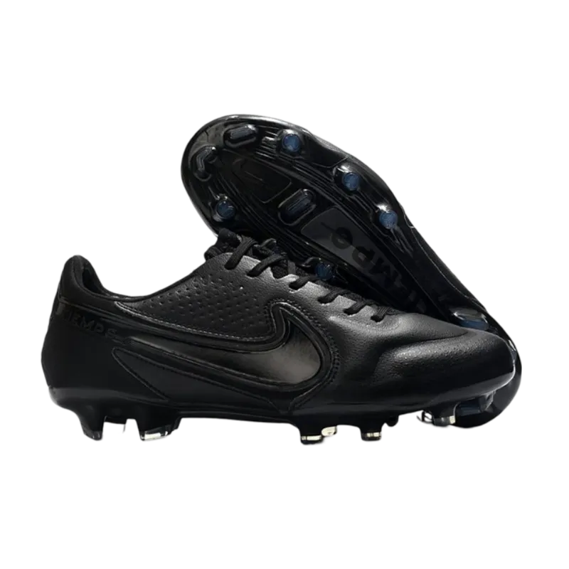 Nike Tiempo Legend 9 Elite FG Black - Goatkits Boots