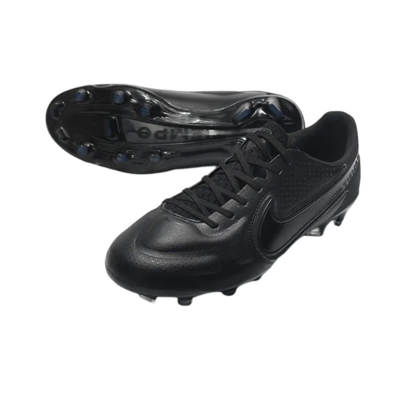 Nike Tiempo Legend 9 Elite FG Black - Goatkits Boots