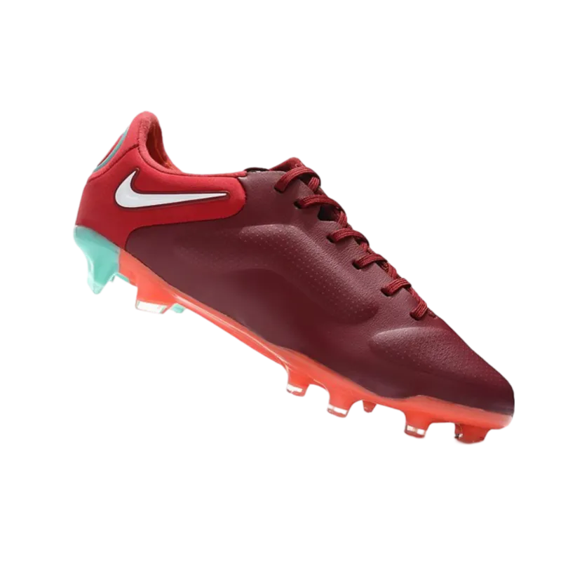 Nike Tiempo Legend 9 Elite FG Red White Hibiscus Mystique - Goatkits Boots