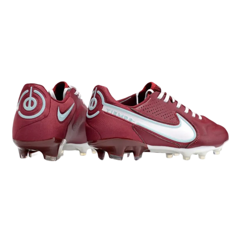 Nike Tiempo Legend 9 Elite FG Red White Hibiscus Mystique - Goatkits Boots