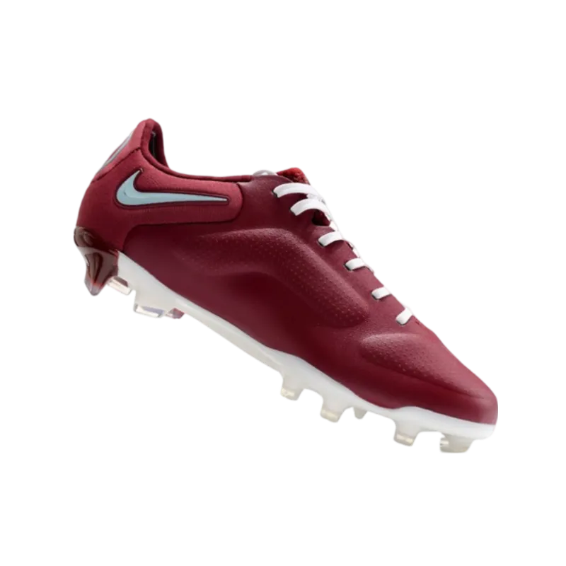 Nike Tiempo Legend 9 Elite FG Red White Hibiscus Mystique - Goatkits Boots